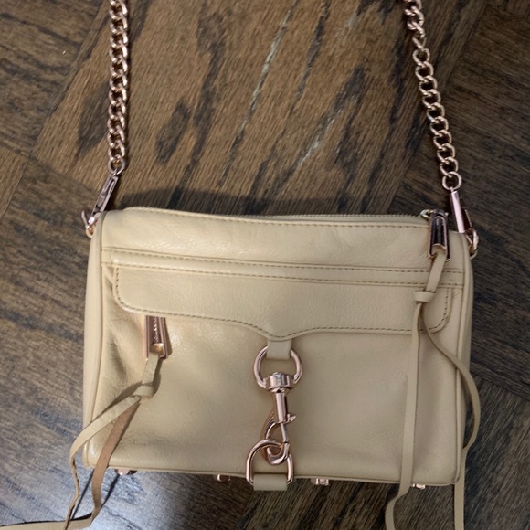 REBECCA MINKOFF cream/rose gold purse - Picture 3 of 10